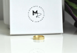 Mini “Live Intentionally” Ring