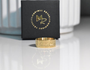 “She is Fearless" Ring