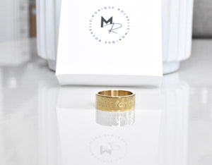 Gold “Built For This” Ring