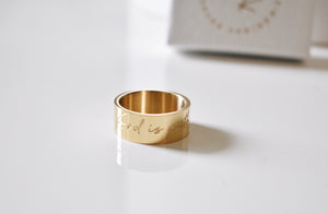 “God is With You” Ring